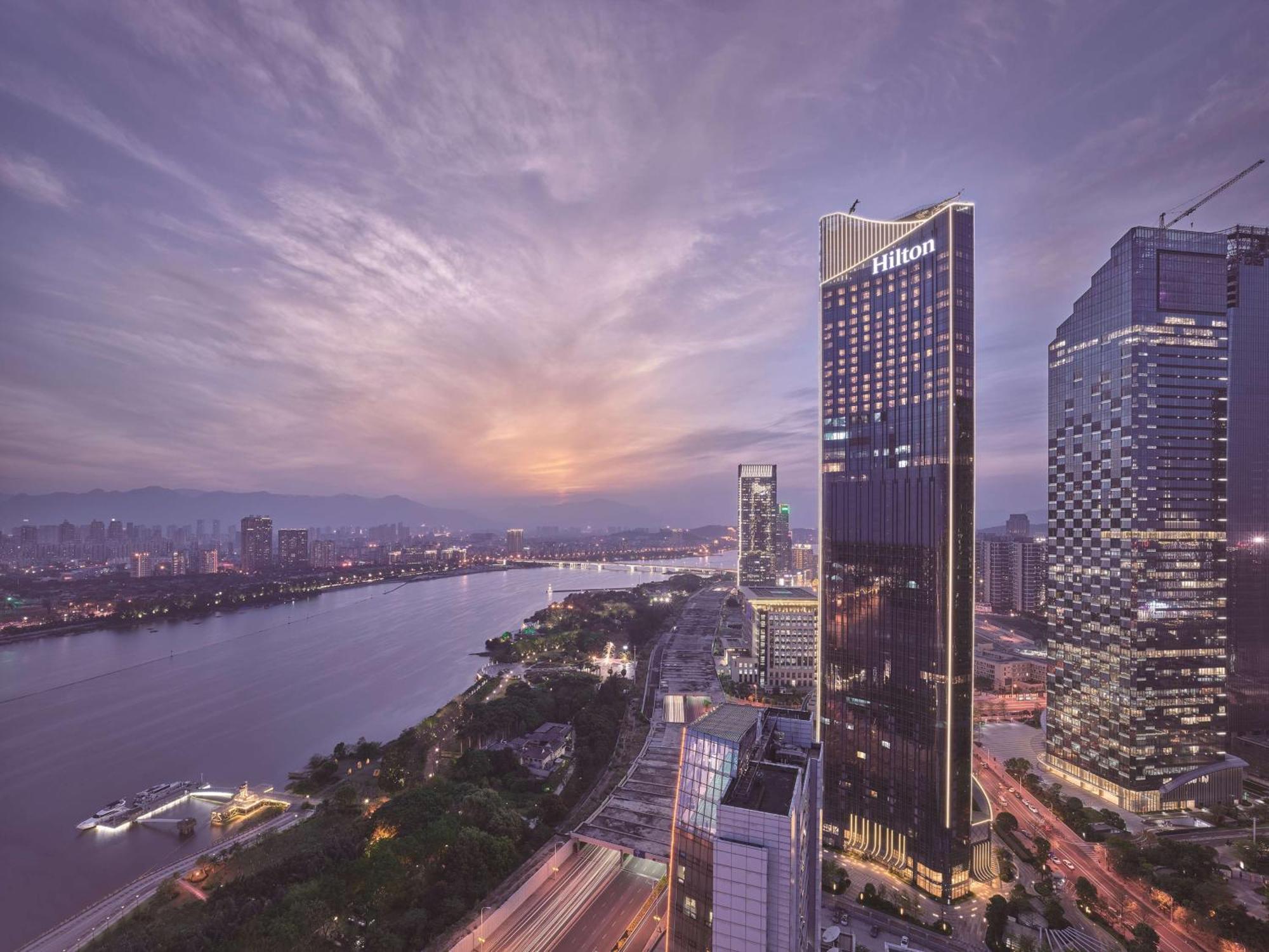 Hotel Hilton Fuzhou Fuzhou  Esterno foto